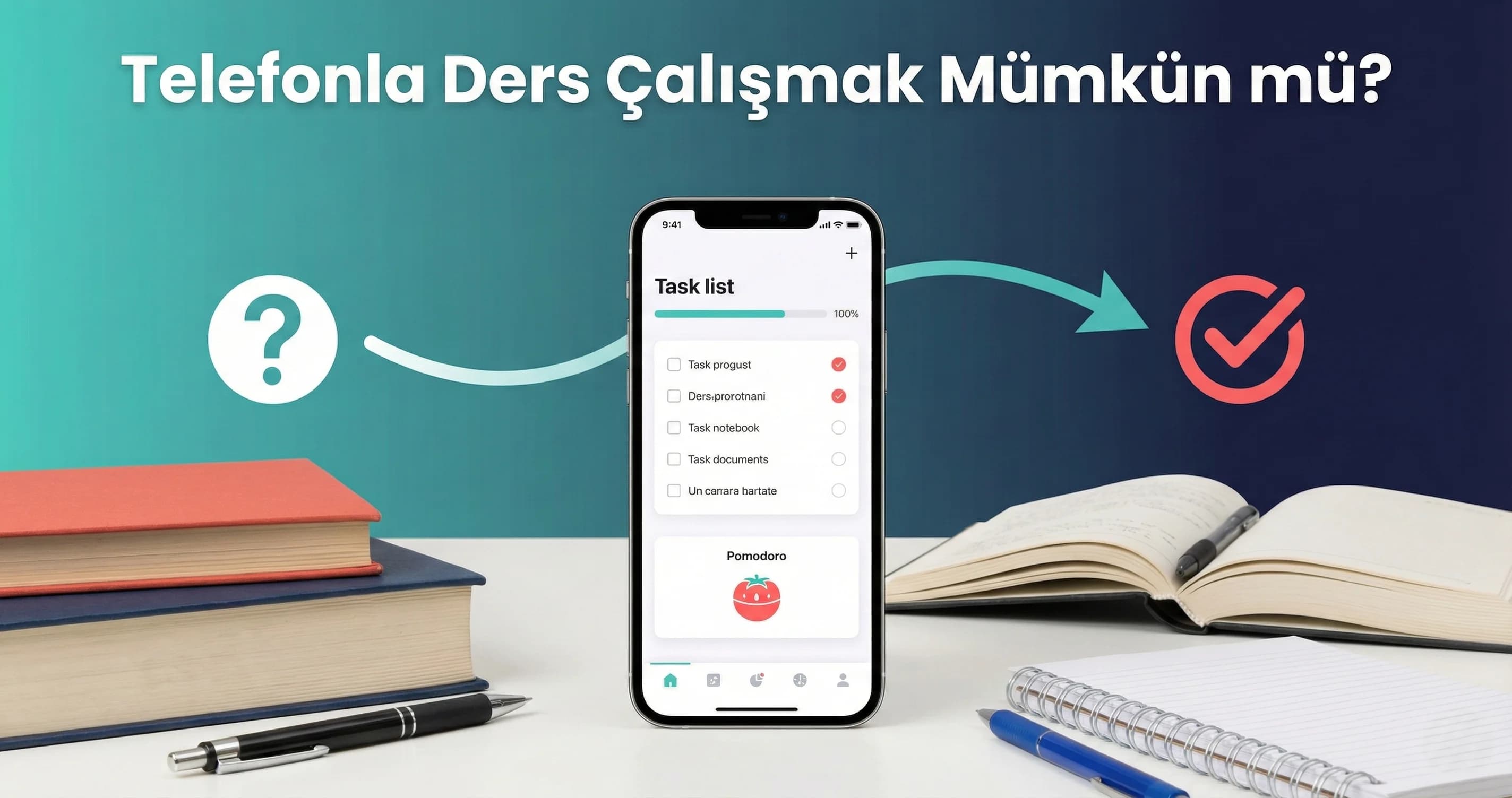 Telefonla Ders Çalışmak Mümkün mü? (Evet, Doğru Uygulamayla)